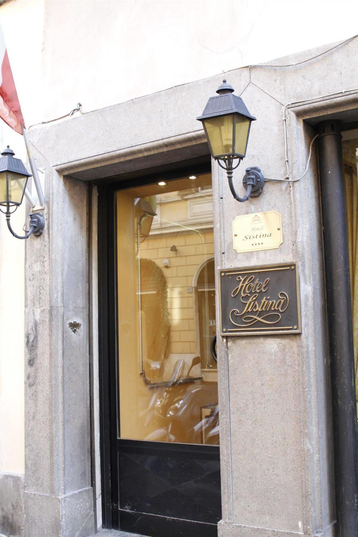Hotel Sistina Рим Екстериор снимка