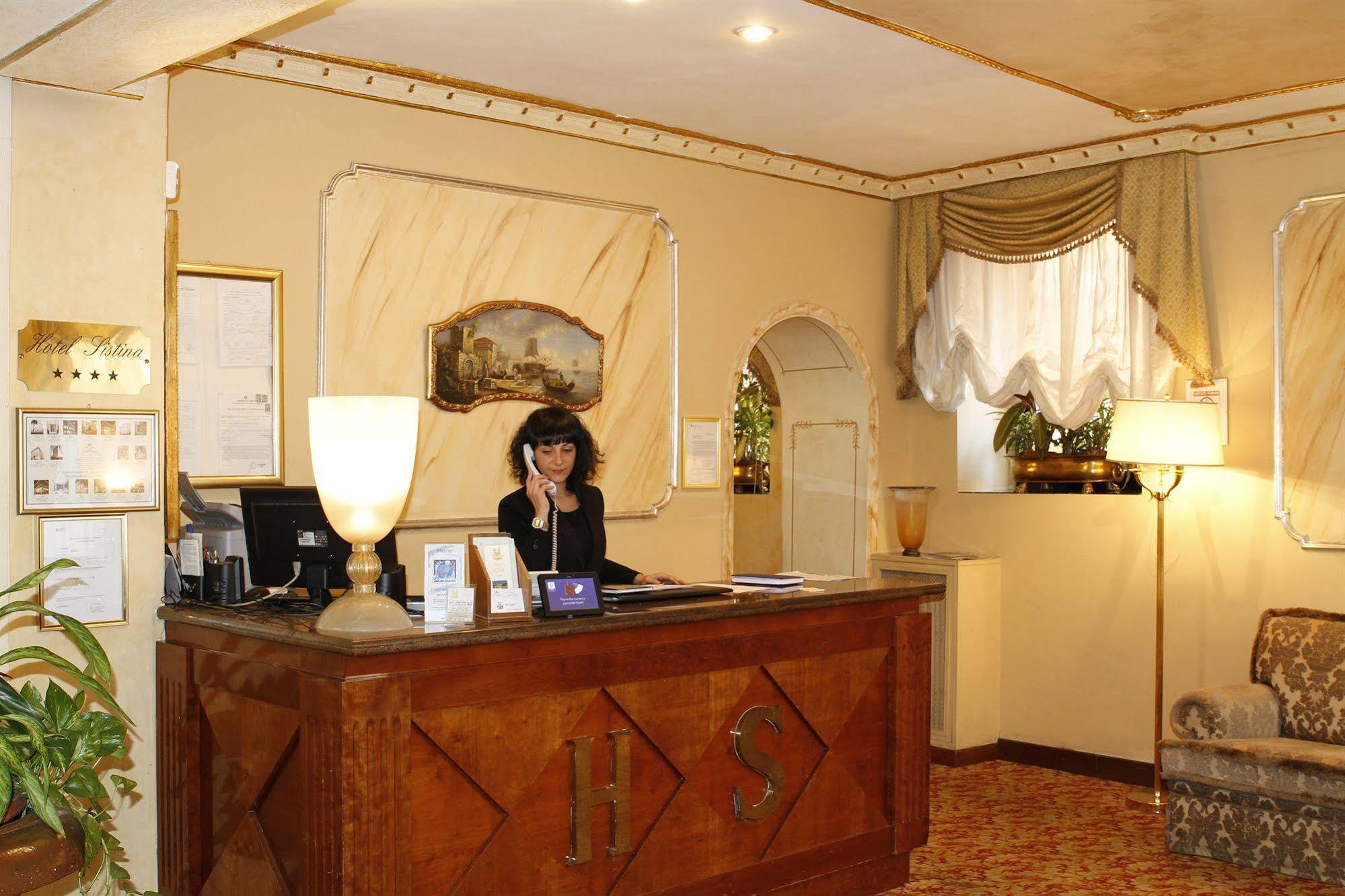 Hotel Sistina Рим Екстериор снимка